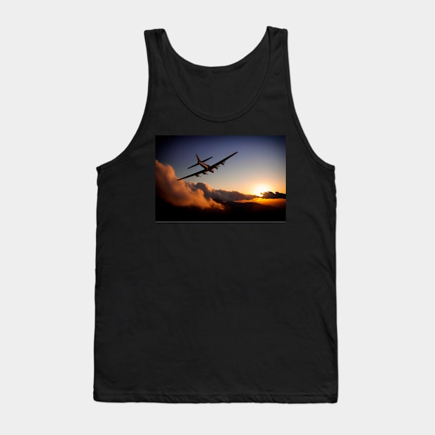 Sunset Belle Tank Top by aviationart